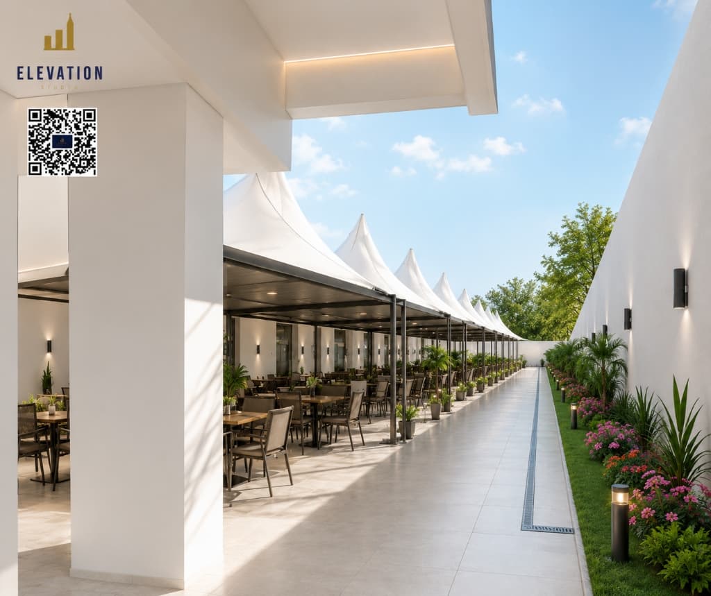 Luxury Event Centre & Pavilion Walkway
