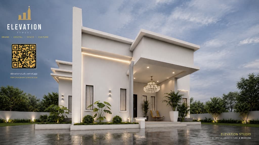 Modern 5-Bedroom Residential Architecture — Elevation Studio